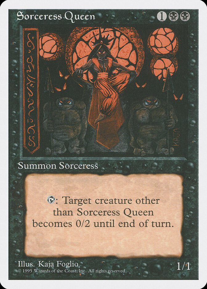 Sorceress Queen 162/378 (Fourth Edition)  | Good Games Cannington