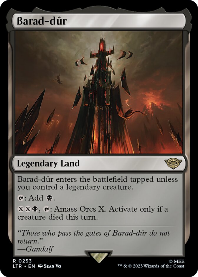Barad-dûr 253 (Universes Beyond: The Lord of the Rings: Tales of Middle-earth)  | Good Games Cannington