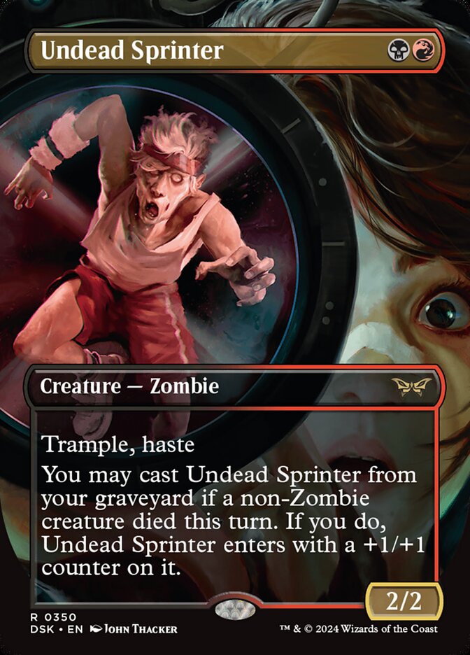 Undead Sprinter 350 (Duskmourn: House of Horror)  | Good Games Cannington