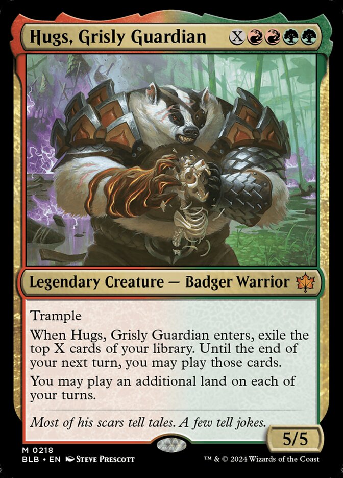 Hugs, Grisly Guardian 218 (Bloomburrow)  | Good Games Cannington