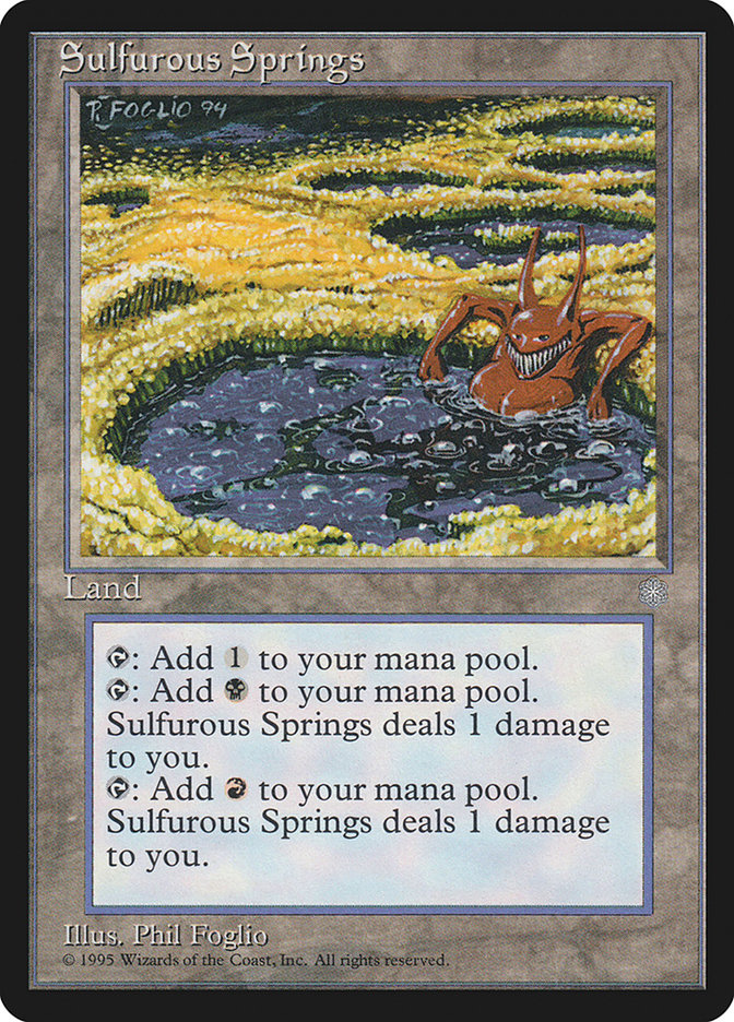 Sulfurous Springs 352 (Ice Age)  | Good Games Cannington