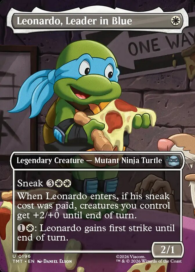 Leonardo, Leader in Blue 196 (Teenage Mutant Ninja Turtles)  | Good Games Cannington