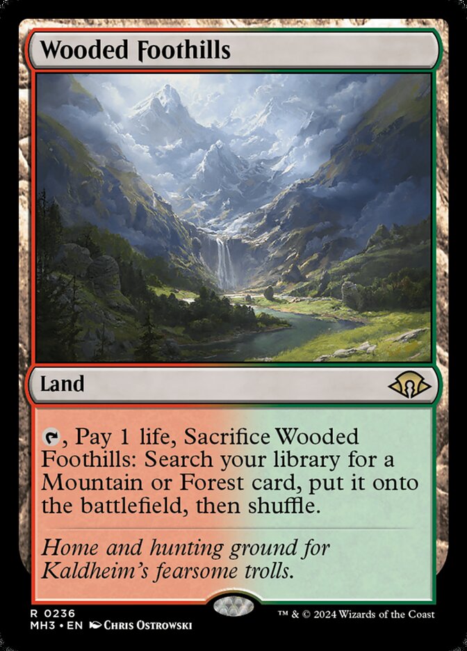 Wooded Foothills 236 (Modern Horizons 3)  | Good Games Cannington