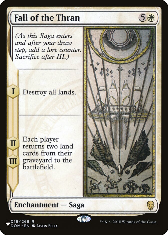 Fall of the Thran 018/269 (The List Reprints)  | Good Games Cannington