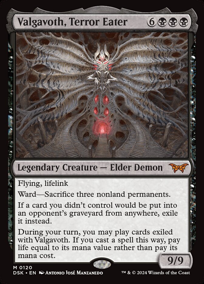 Valgavoth, Terror Eater 120 (Duskmourn: House of Horror)  | Good Games Cannington