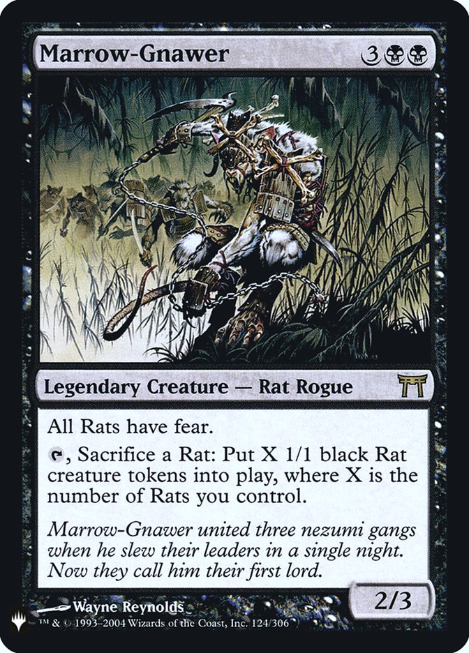 Marrow Gnawer 124 (The List Reprints)  - Foil | Good Games Cannington
