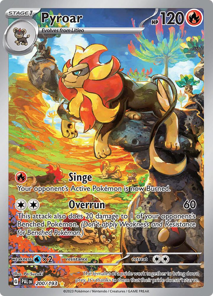Pyroar 200/193 (SV02: Paldea Evolved)  - Holofoil | Good Games Cannington