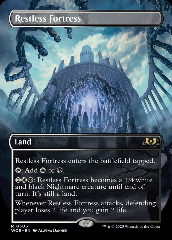 Restless Fortress 305 (Wilds of Eldraine)  | Good Games Cannington