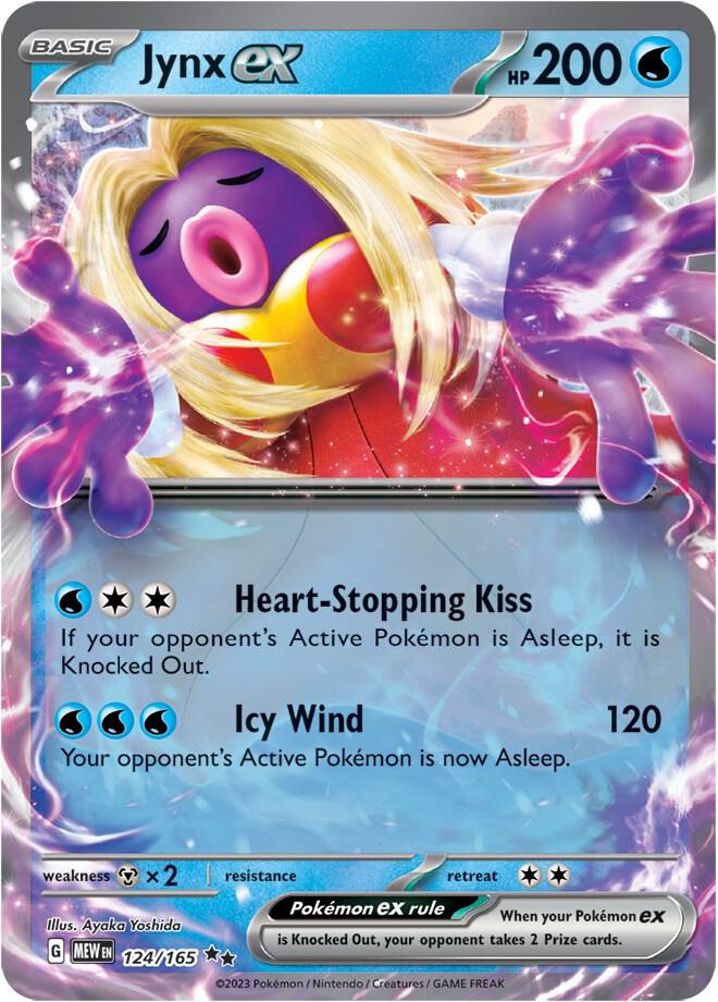 Jynx ex 124/165 (SV: Scarlet & Violet 151)  - Holofoil | Good Games Cannington