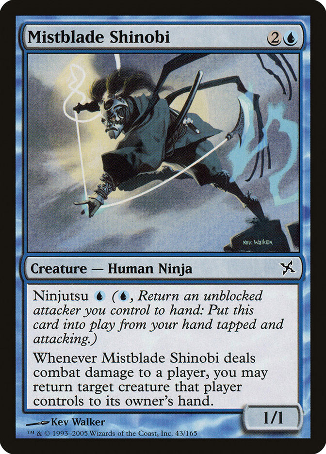 Mistblade Shinobi 43 (Betrayers of Kamigawa)  - Foil | Good Games Cannington