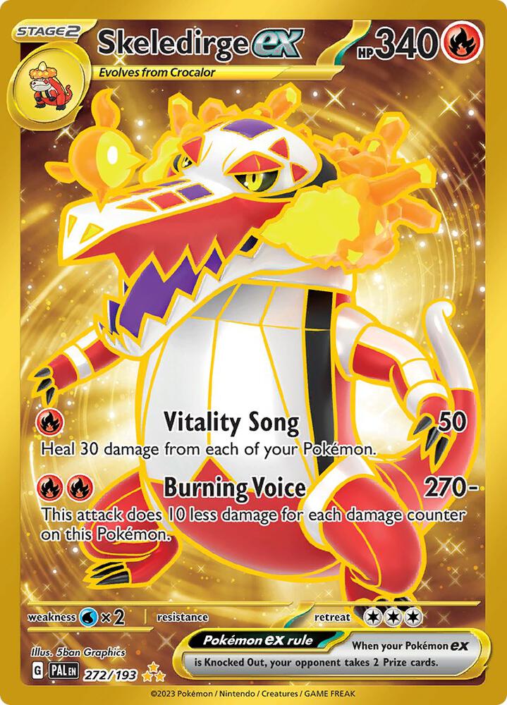 Skeledirge ex 272 193 (SV02: Paldea Evolved)  - Holofoil | Good Games Cannington