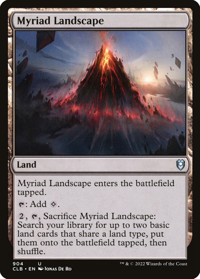 Myriad Landscape 904 (Commander Legends: Battle for Baldur's Gate)  | Good Games Cannington
