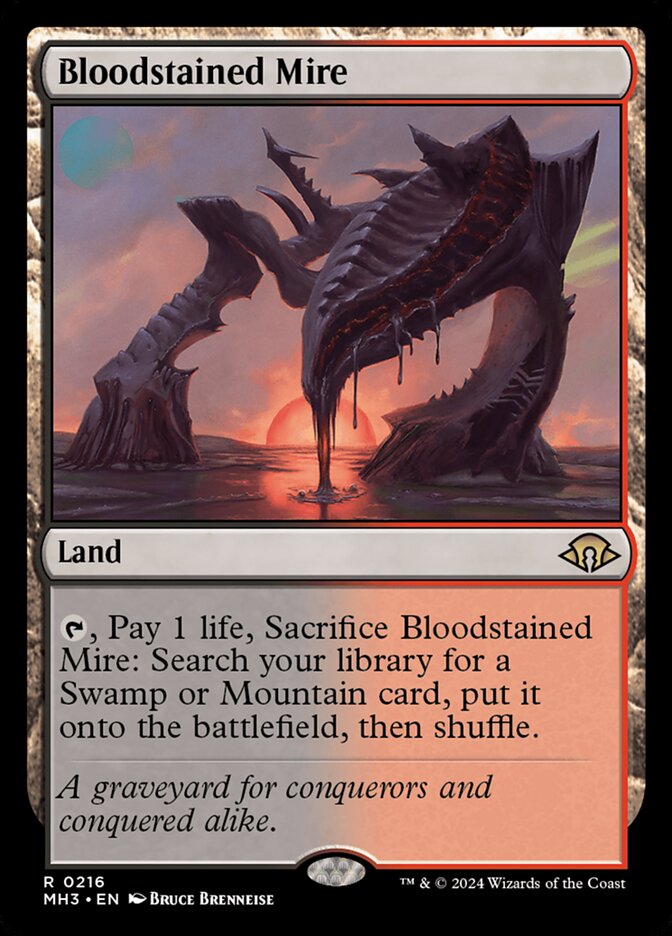 Bloodstained Mire 216 (Modern Horizons 3)  | Good Games Cannington