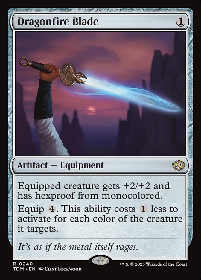 Dragonfire Blade 240 (Tarkir: Dragonstorm)  | Good Games Cannington