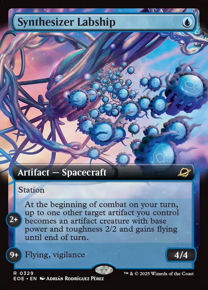 Synthesizer Labship 329/276 (Edge of Eternities)  - Extended Art | Good Games Cannington