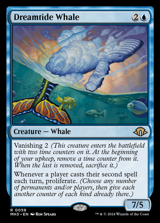 Dreamtide Whale 59 (Modern Horizons 3)  | Good Games Cannington