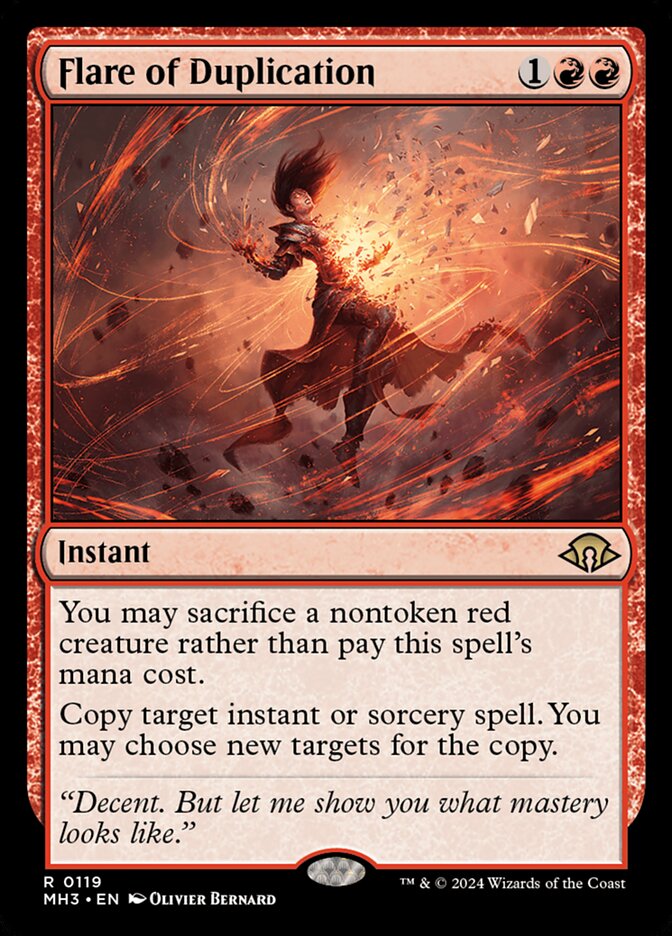 Flare of Duplication 119 (Modern Horizons 3)  | Good Games Cannington