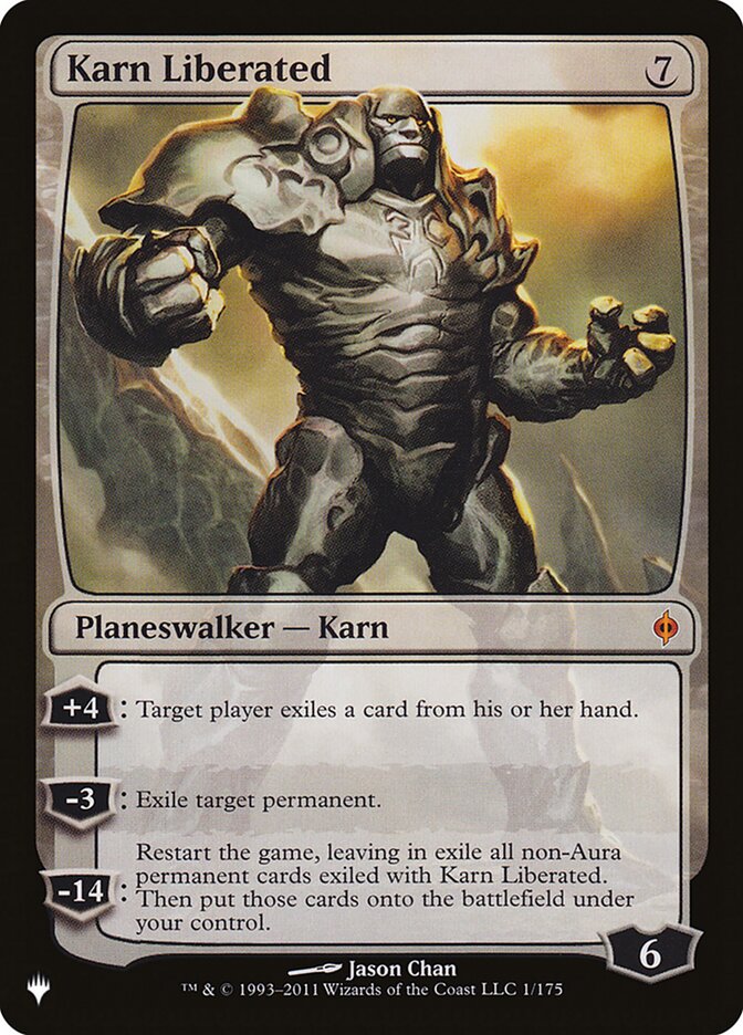 Karn Liberated 1/175 (The List Reprints)  | Good Games Cannington