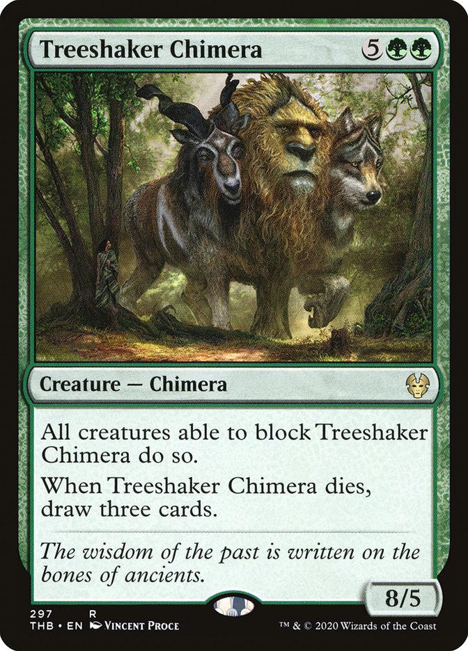 Treeshaker Chimera 297/254 (Theros Beyond Death)  | Good Games Cannington