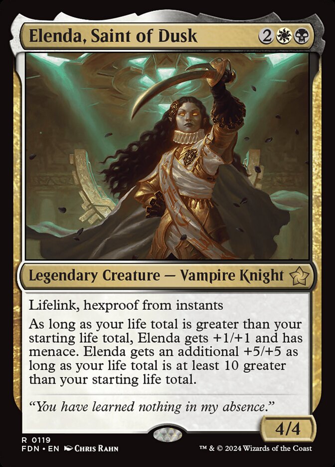 Elenda, Saint of Dusk 119 (Foundations)  | Good Games Cannington
