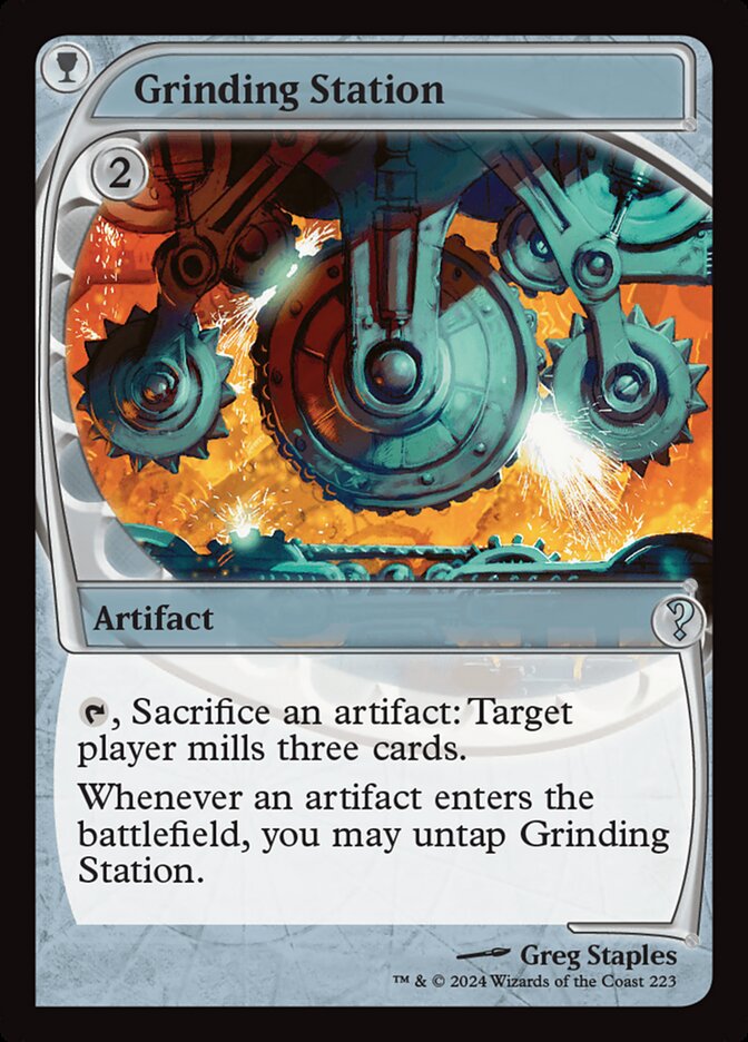 Grinding Station 223/390 (Mystery Booster 2)  - Future Sight | Good Games Cannington