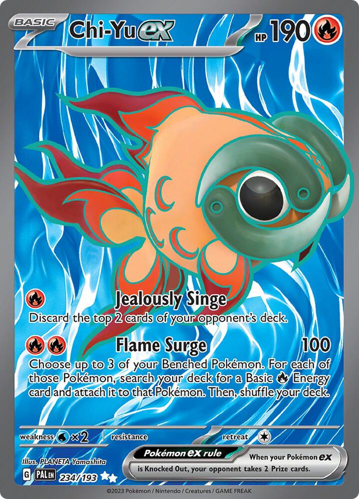 Chi-Yu ex 234/193 (SV02: Paldea Evolved)  - Holofoil | Good Games Cannington