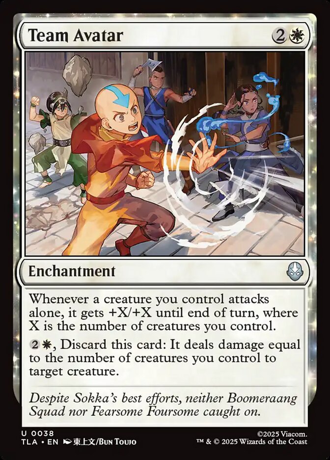 Team Avatar 38 (Avatar: The Last Airbender)  - Foil | Good Games Cannington