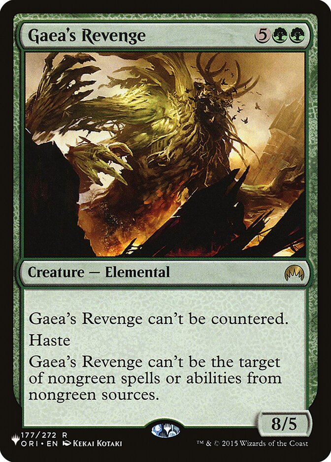 Gaea's Revenge 177/272 (The List Reprints)  | Good Games Cannington