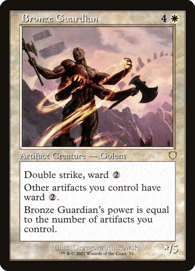 Bronze Guardian 70 (Commander: The Brothers' War)  | Good Games Cannington