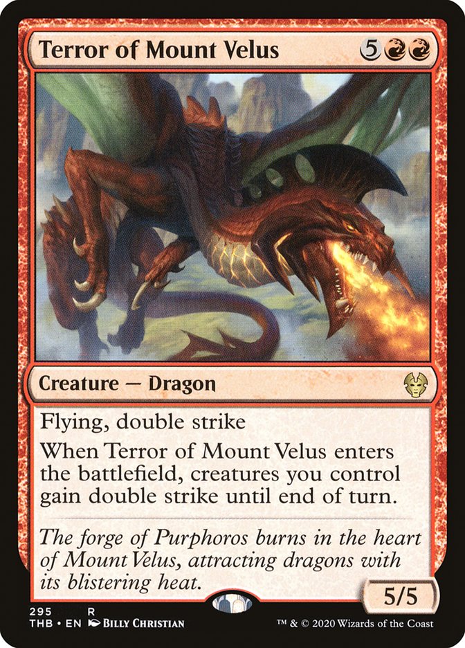Terror of Mount Velus 295/254 (Theros Beyond Death)  | Good Games Cannington