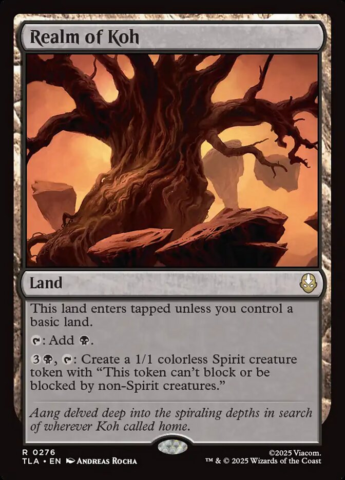 Realm of Koh 276 (Avatar: The Last Airbender)  - Foil | Good Games Cannington