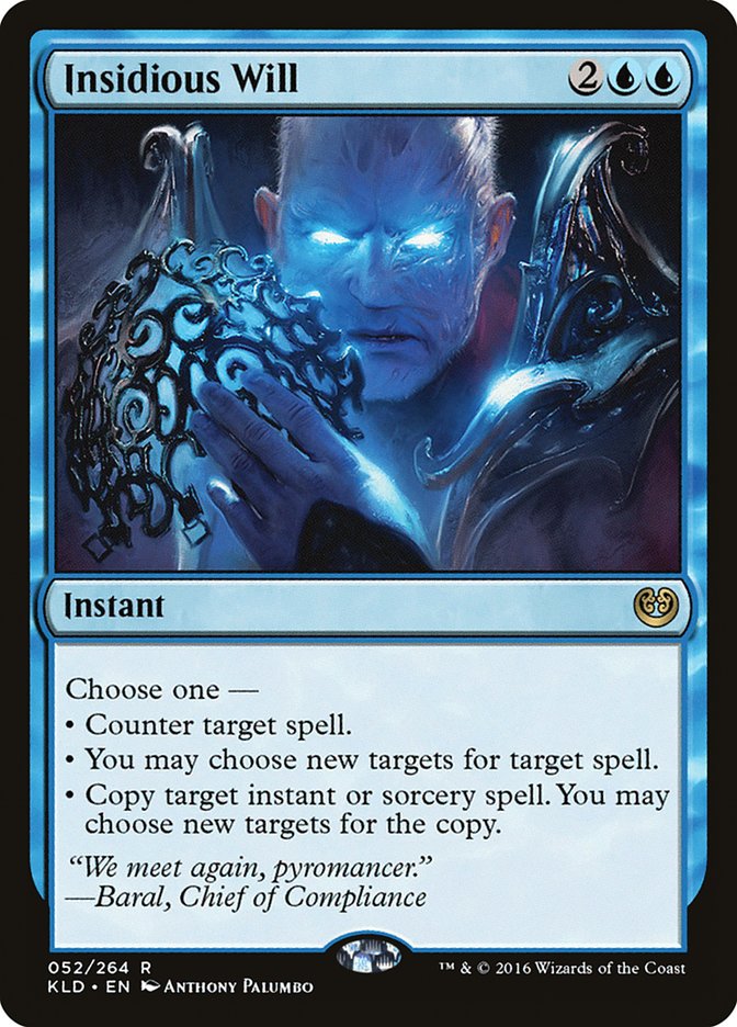 Insidious Will 52 (Kaladesh)  | Good Games Cannington