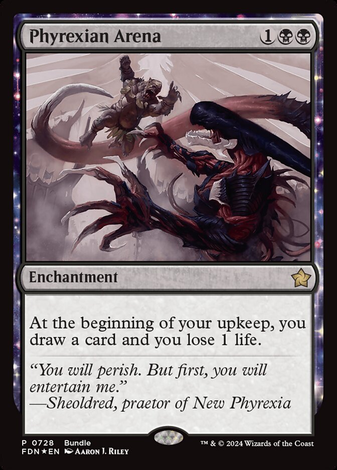 Phyrexian Arena 728 (Unique and Miscellaneous Promos)  | Good Games Cannington