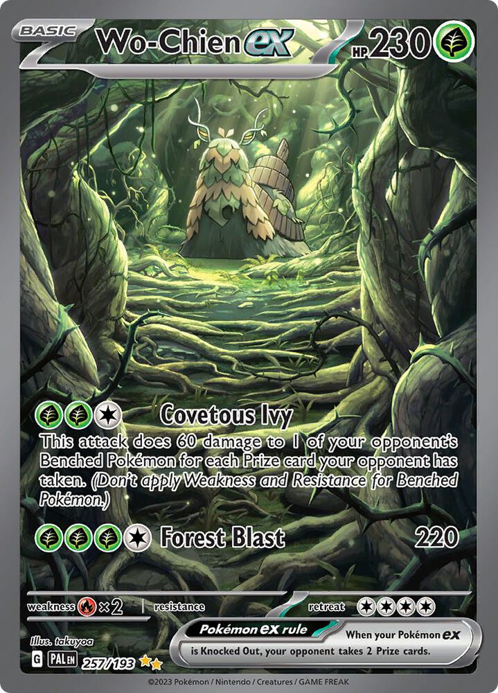 Wo-Chien ex 257/193 (SV02: Paldea Evolved)  - Holofoil | Good Games Cannington