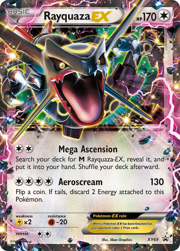 Rayquaza EX Shiny XY69 (XY Promos)  - Holofoil | Good Games Cannington