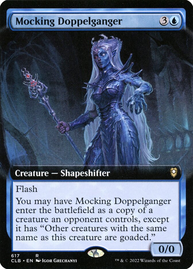 Mocking Doppelganger 617 (Commander Legends: Battle for Baldur's Gate)  | Good Games Cannington