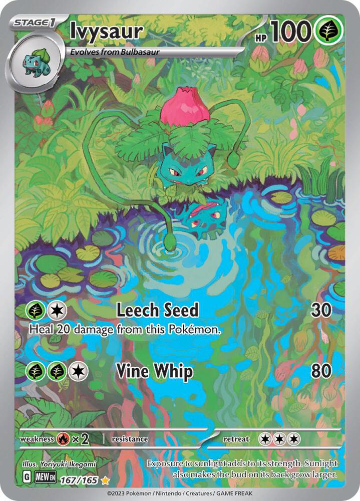 Ivysaur 167/165 (SV: Scarlet & Violet 151)  - Holofoil | Good Games Cannington