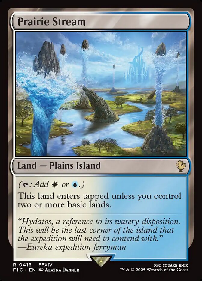 Prairie Stream 413 (Commander: FINAL FANTASY)  | Good Games Cannington