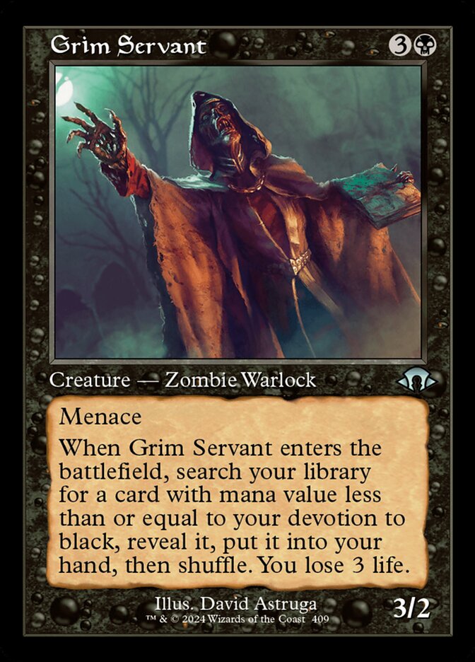 Grim Servant 409 (Modern Horizons 3)  | Good Games Cannington