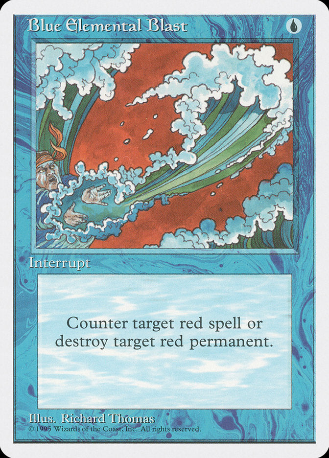 Blue Elemental Blast 63/378 (Fourth Edition)  | Good Games Cannington