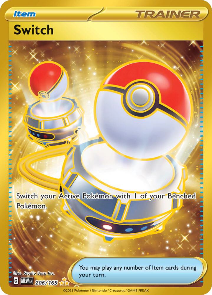 Switch 206/165 (SV: Scarlet & Violet 151)  - Holofoil | Good Games Cannington