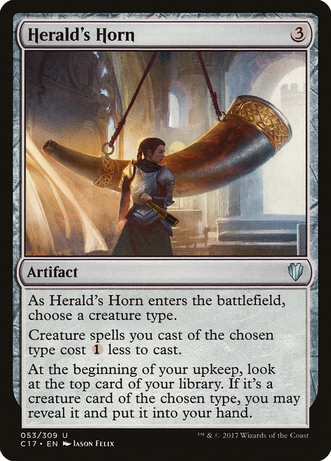 Herald's Horn 53/309 (Commander 2017)  | Good Games Cannington