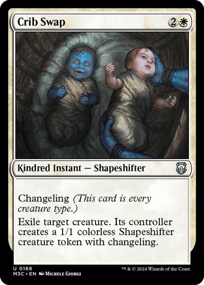 Crib Swap 168/411 (Commander: Modern Horizons 3)  - Ripple Foil | Good Games Cannington