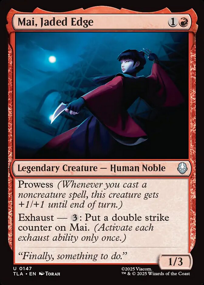 Mai, Jaded Edge 147 (Avatar: The Last Airbender)  | Good Games Cannington