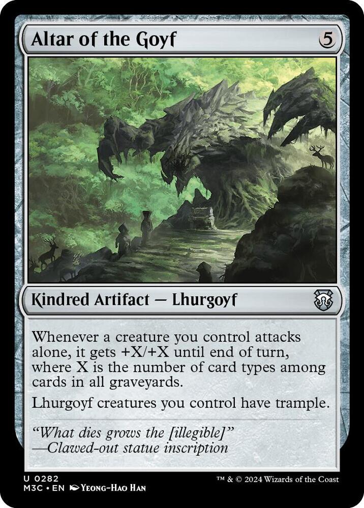 Altar of the Goyf 282/411 (Commander: Modern Horizons 3)  - Ripple Foil | Good Games Cannington