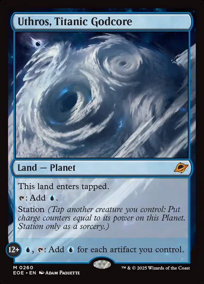 Uthros Titanic Godcore 260 (Edge of Eternities)  - Foil | Good Games Cannington