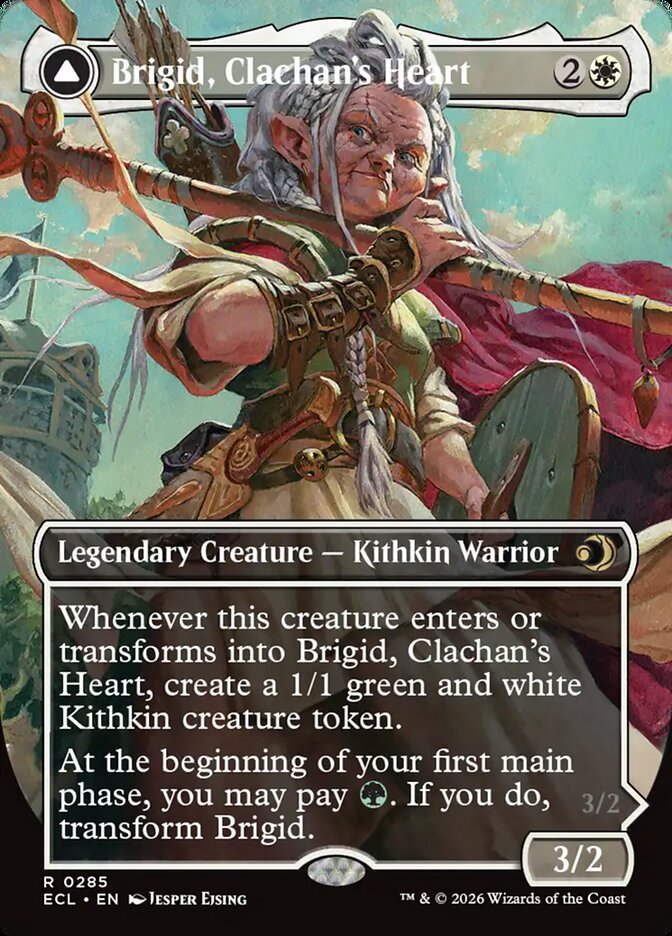 Brigid, Clachan's Heart // Brigid, Doun's Mind 285 (Lorwyn Eclipsed)  | Good Games Cannington