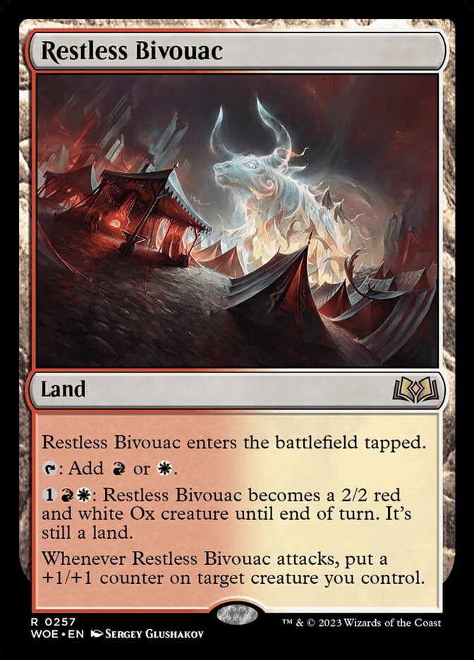 Restless Bivouac 257/276 (Wilds of Eldraine)  | Good Games Cannington