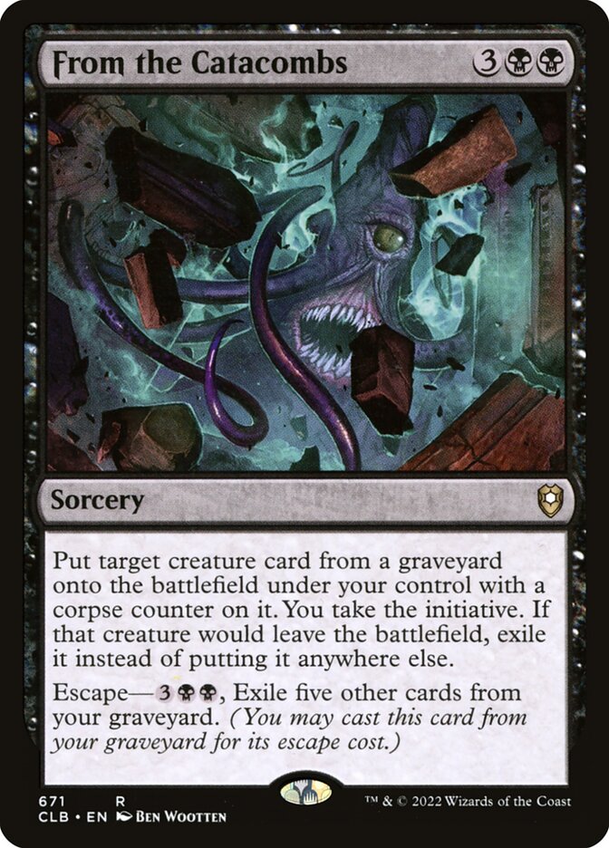 From the Catacombs 671/361 (Commander Legends: Battle for Baldur's Gate)  | Good Games Cannington