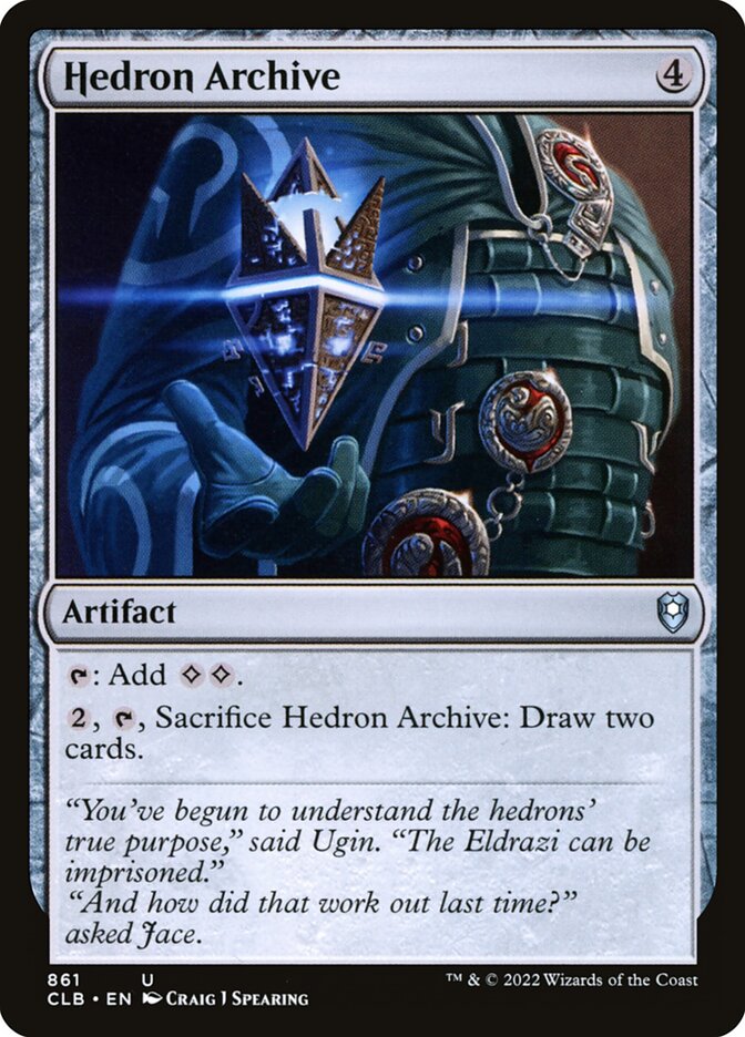 Hedron Archive 861 (Commander Legends: Battle for Baldur's Gate)  | Good Games Cannington